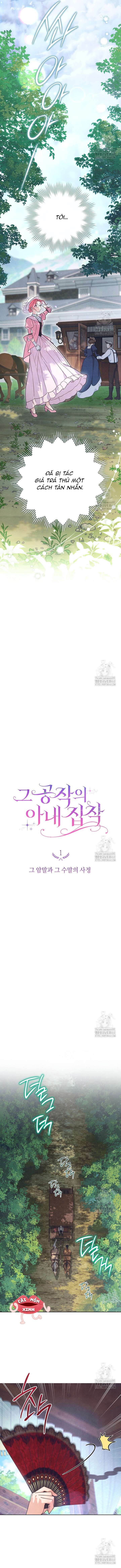 Nỗi Ám Ảnh Dành Cho Công Tước Phu Nhân Chap 1