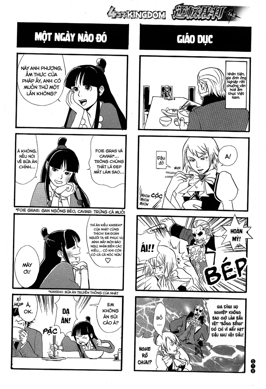 Ace Attorney 1&amp;2 4Koma Kingdom [Chap 1-9]