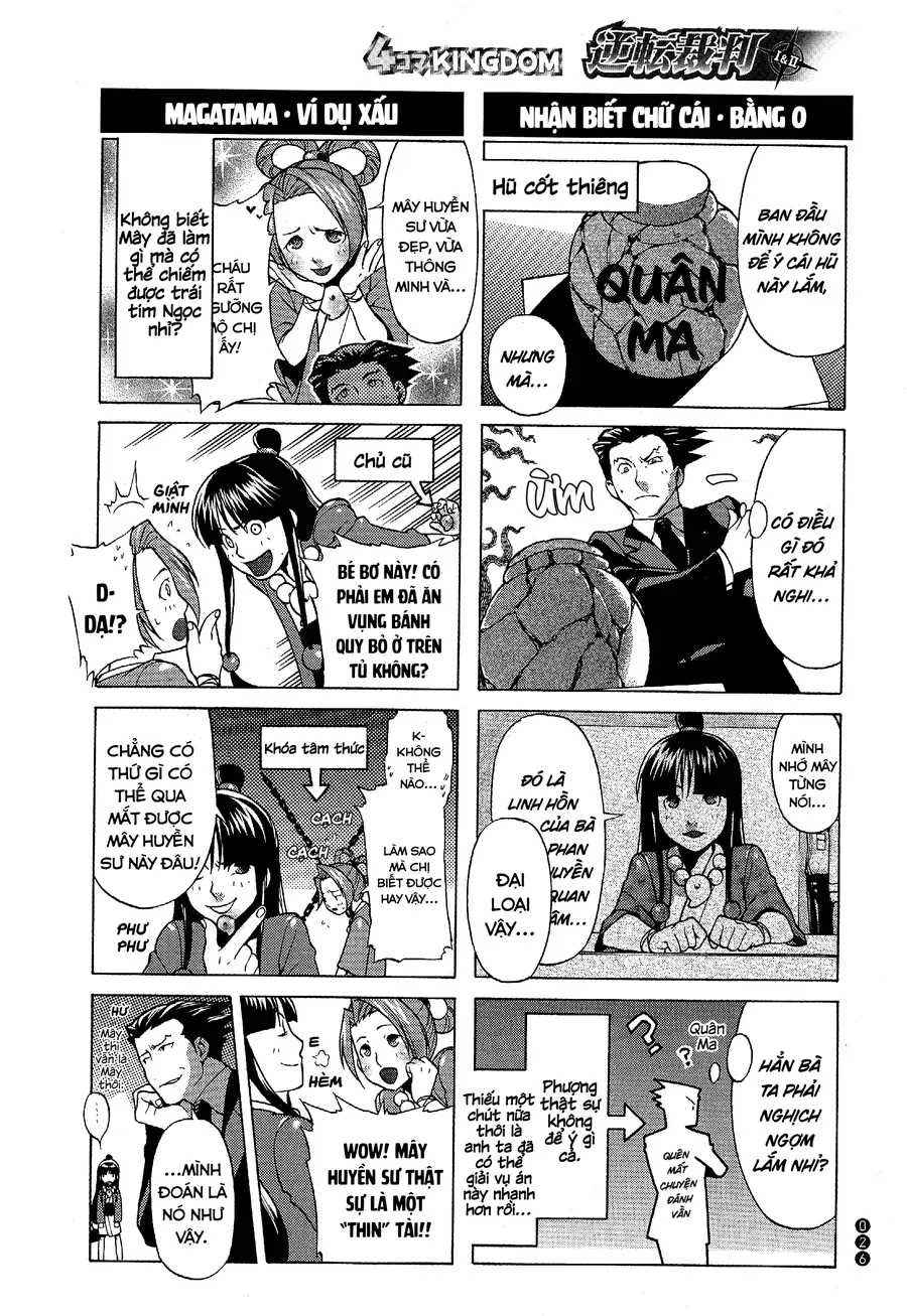 Ace Attorney 1&amp;2 4Koma Kingdom [Chap 1-9]