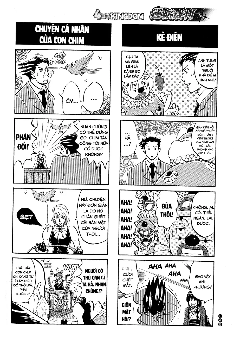Ace Attorney 1&amp;2 4Koma Kingdom [Chap 1-9]