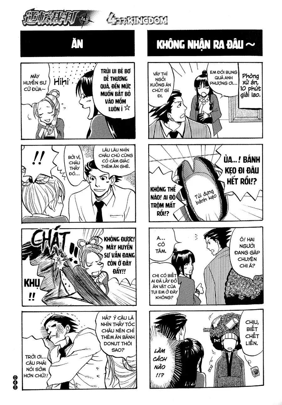 Ace Attorney 1&amp;2 4Koma Kingdom [Chap 1-9]