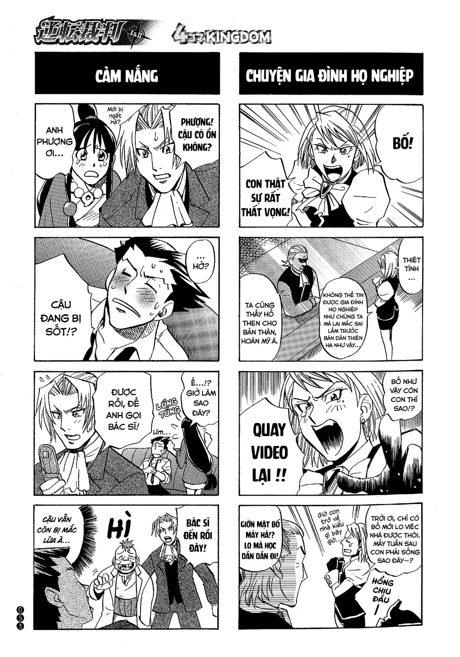 Ace Attorney 1&amp;2 4Koma Kingdom [Chap 1-9]