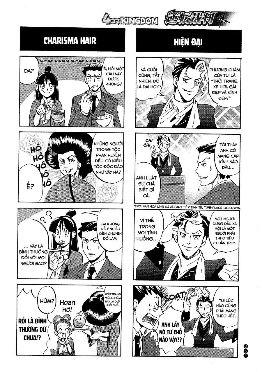 Ace Attorney 1&amp;2 4Koma Kingdom [Chap 1-9]