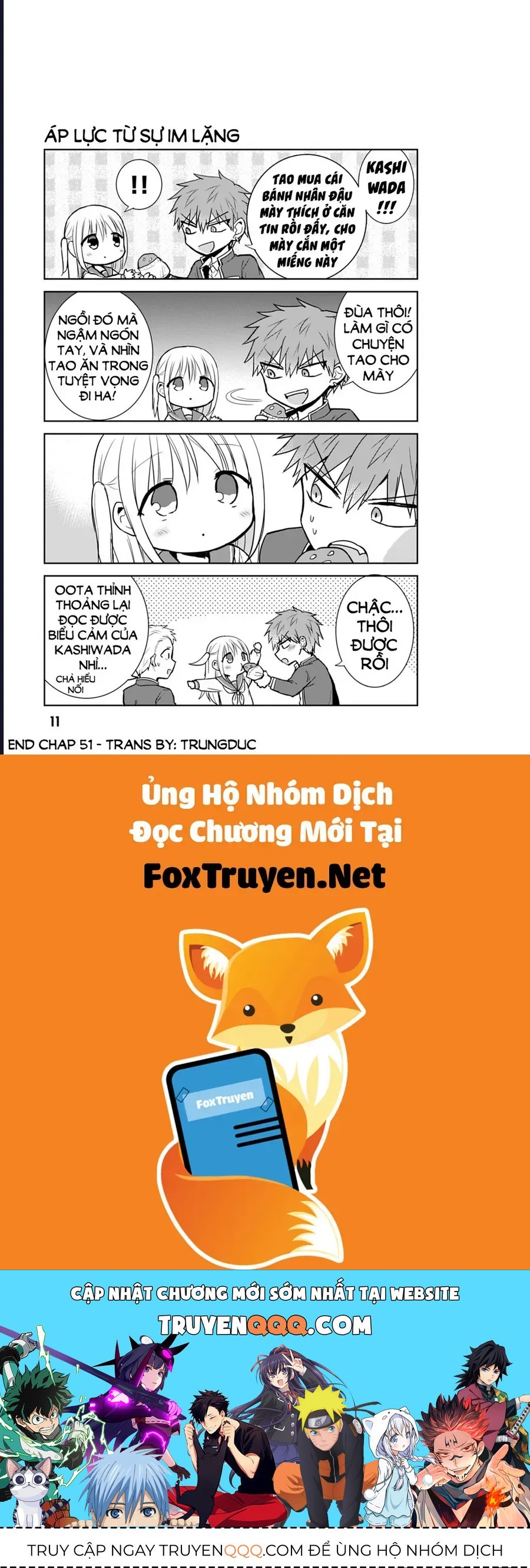 Kao Ni Denai Kashiwada-San To Kao Ni Deru Oota-Kun [Chap 51]