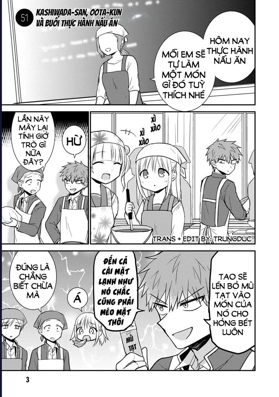 Kao Ni Denai Kashiwada-San To Kao Ni Deru Oota-Kun [Chap 51]