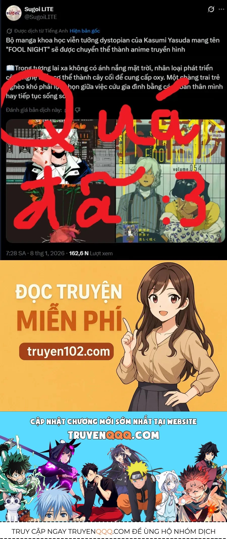 Đêm Của Kẻ Khờ [Chap 33]