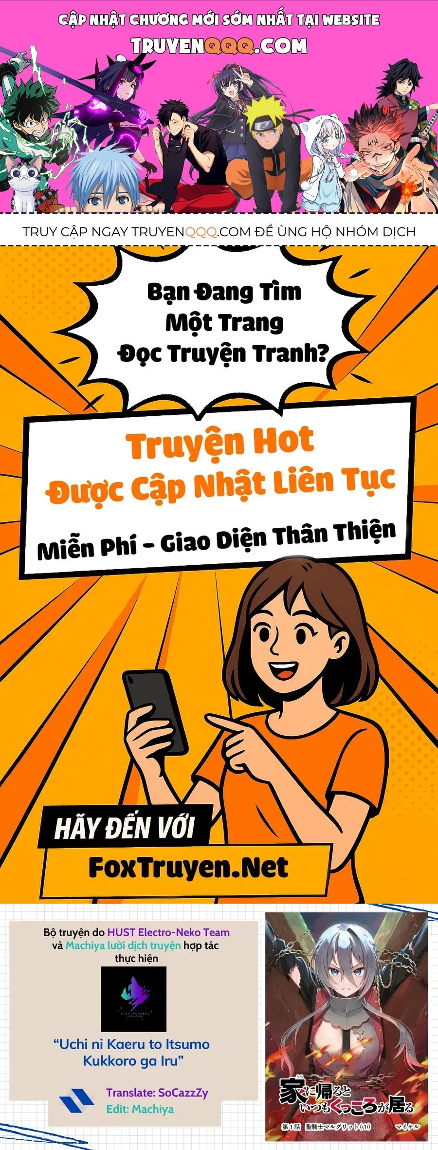 Khi Tôi Về Đến Nhà, Nàng Hiệp Sĩ Đã Luôn Ở Đó! Chap 15 - Next Chap 14