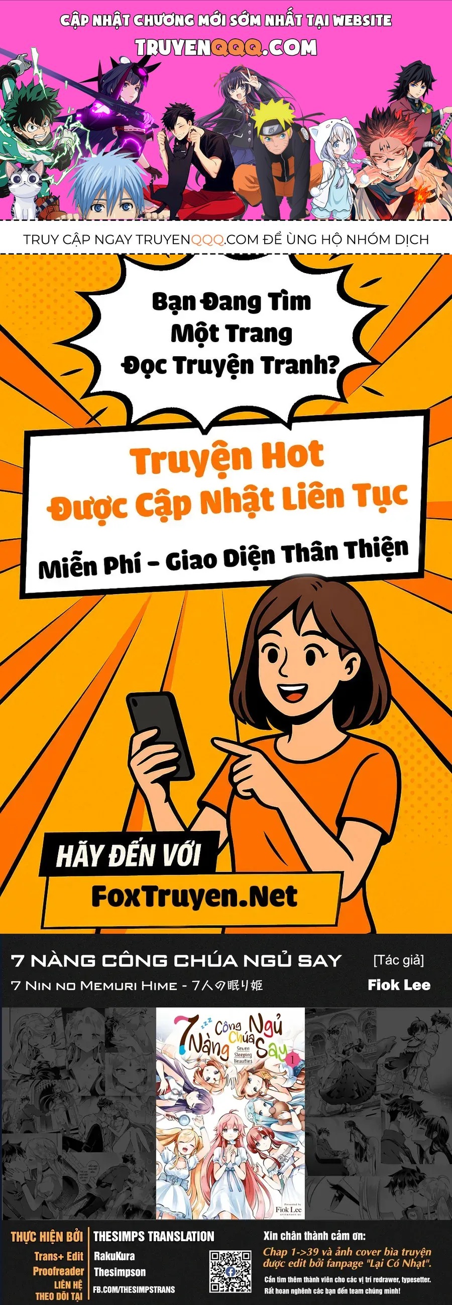 7 Nàng Công Chúa Ngủ Say Chap 93 - Next Chap 92