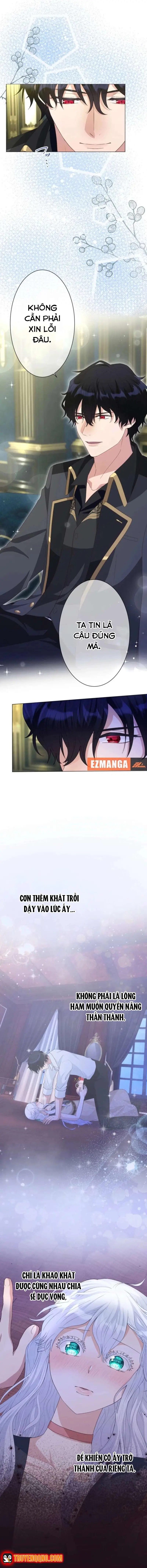 Thánh Nữ Mong Ước Cái Chết Với Hoàng Tử Bị Quyền Rủa Chap 33 - Next Chap 32
