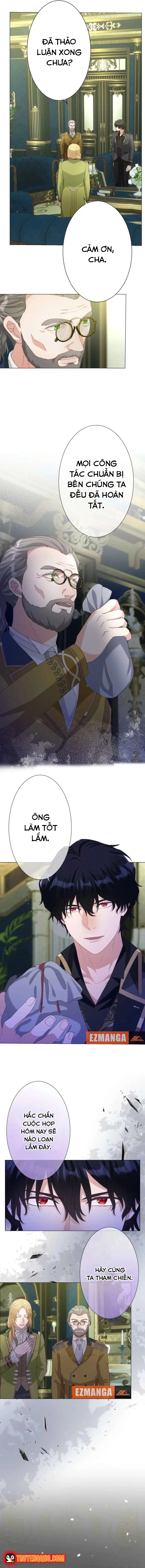 Thánh Nữ Mong Ước Cái Chết Với Hoàng Tử Bị Quyền Rủa Chap 33 - Next Chap 32