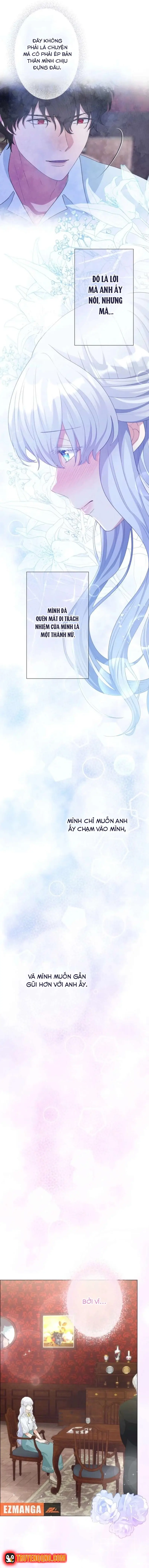 Thánh Nữ Mong Ước Cái Chết Với Hoàng Tử Bị Quyền Rủa Chap 33 - Next Chap 32