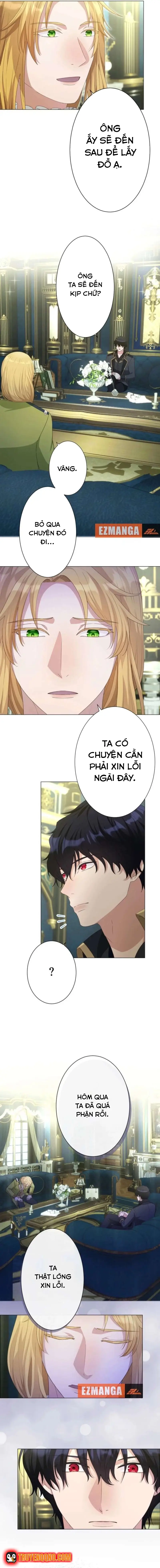 Thánh Nữ Mong Ước Cái Chết Với Hoàng Tử Bị Quyền Rủa Chap 33 - Next Chap 32