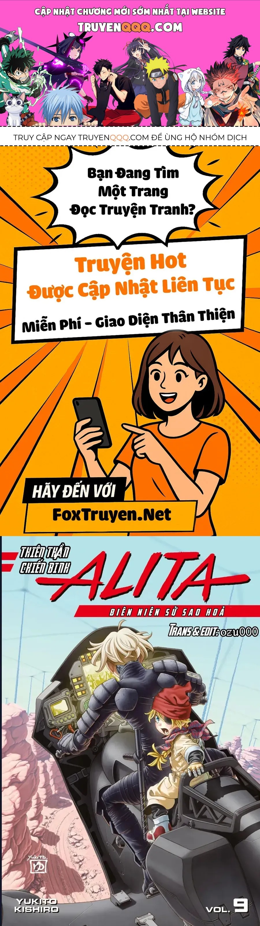 Thiên Thần Chiến Binh Alita: Biên Niên Sử Sao Hoả Chap 46.1 - Next Chap 45.2