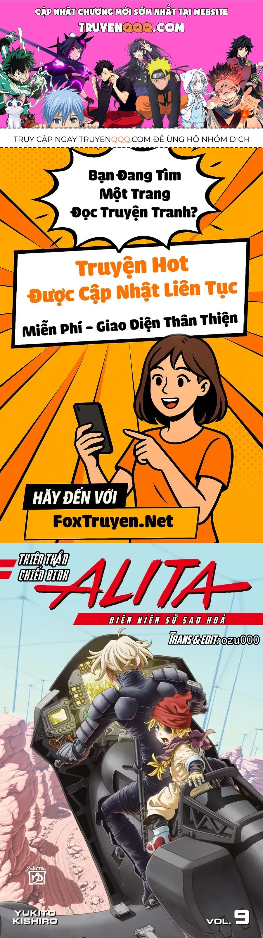 Thiên Thần Chiến Binh Alita: Biên Niên Sử Sao Hoả Chap 46.2 - Next Chap 46.1