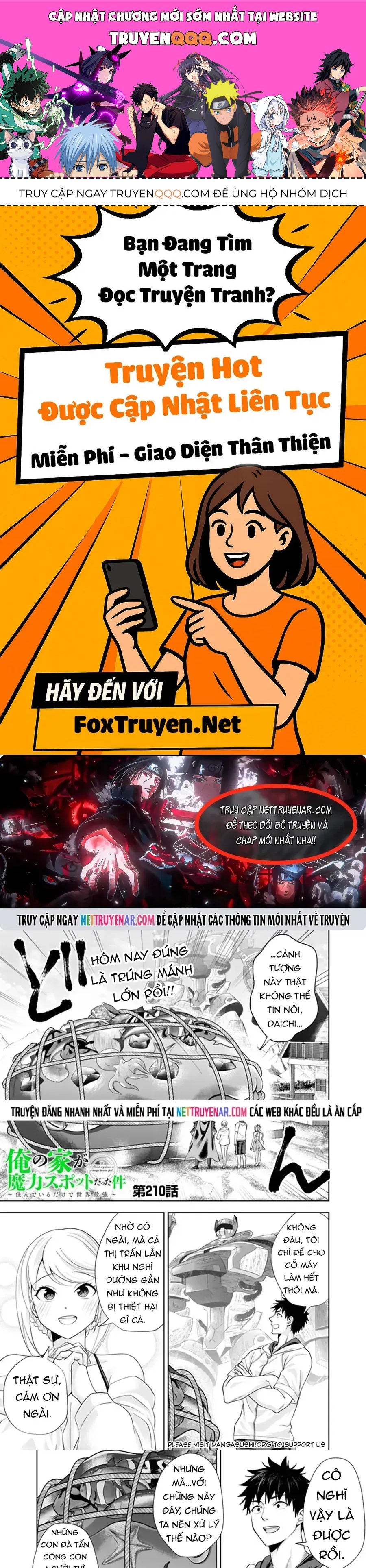 Ore No Ie Ga Maryoku Spot Datta Ken Sundeiru Dake De Sekai Saikyou [Chap 206-213] - Page 0