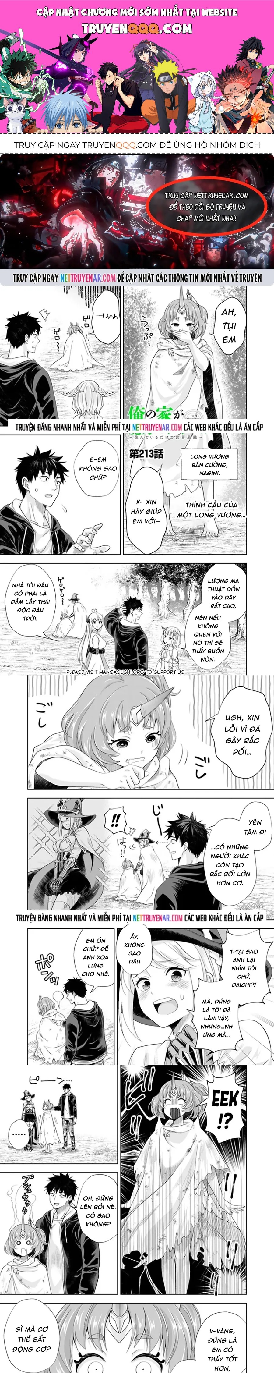 Ore No Ie Ga Maryoku Spot Datta Ken Sundeiru Dake De Sekai Saikyou [Chap 206-213] - Page 0