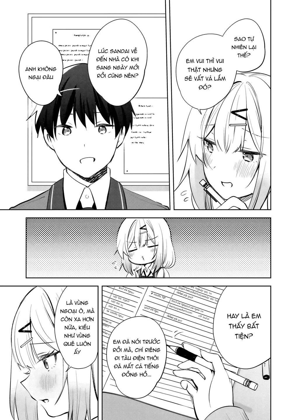 Ushiro no Seki no Gyaru ni Sukarete Shimatta - Trang 6