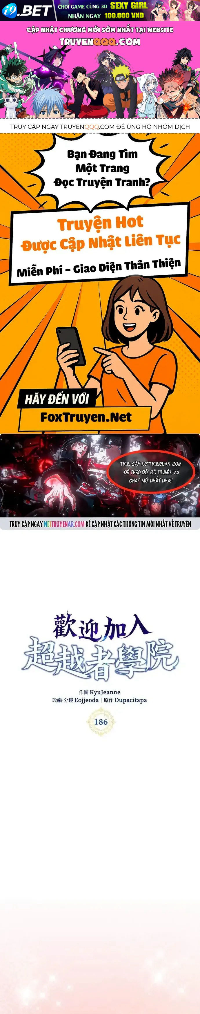 Học Viện Tối Thượng [Chap 186] - Page 0
