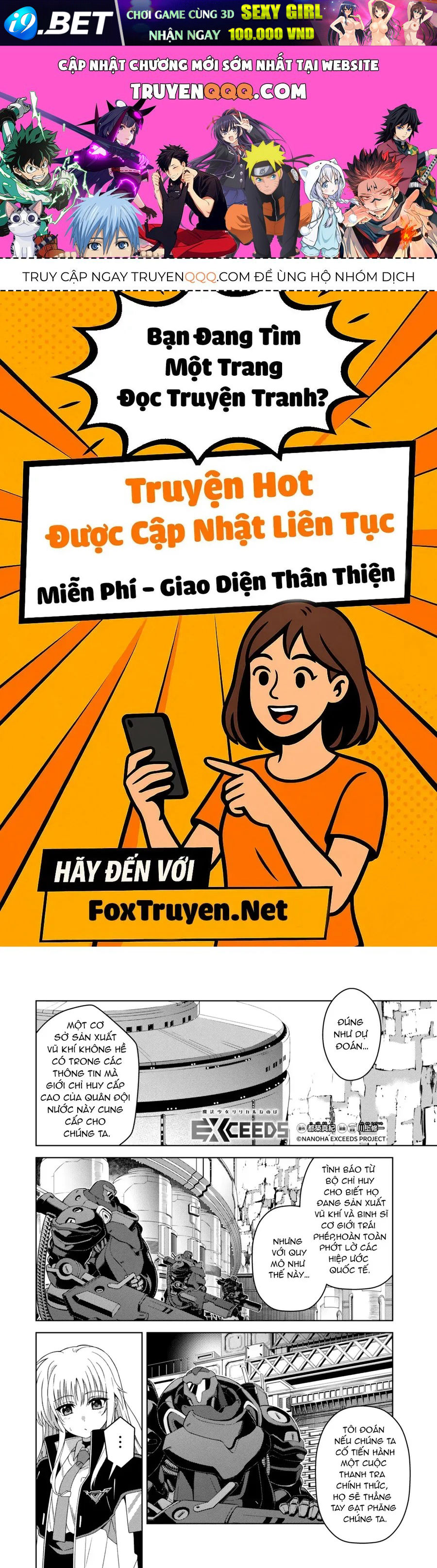 Mahou Shoujo Lyrical Nanoha Exceeds Chap 2.2 - Next Chap 2.1