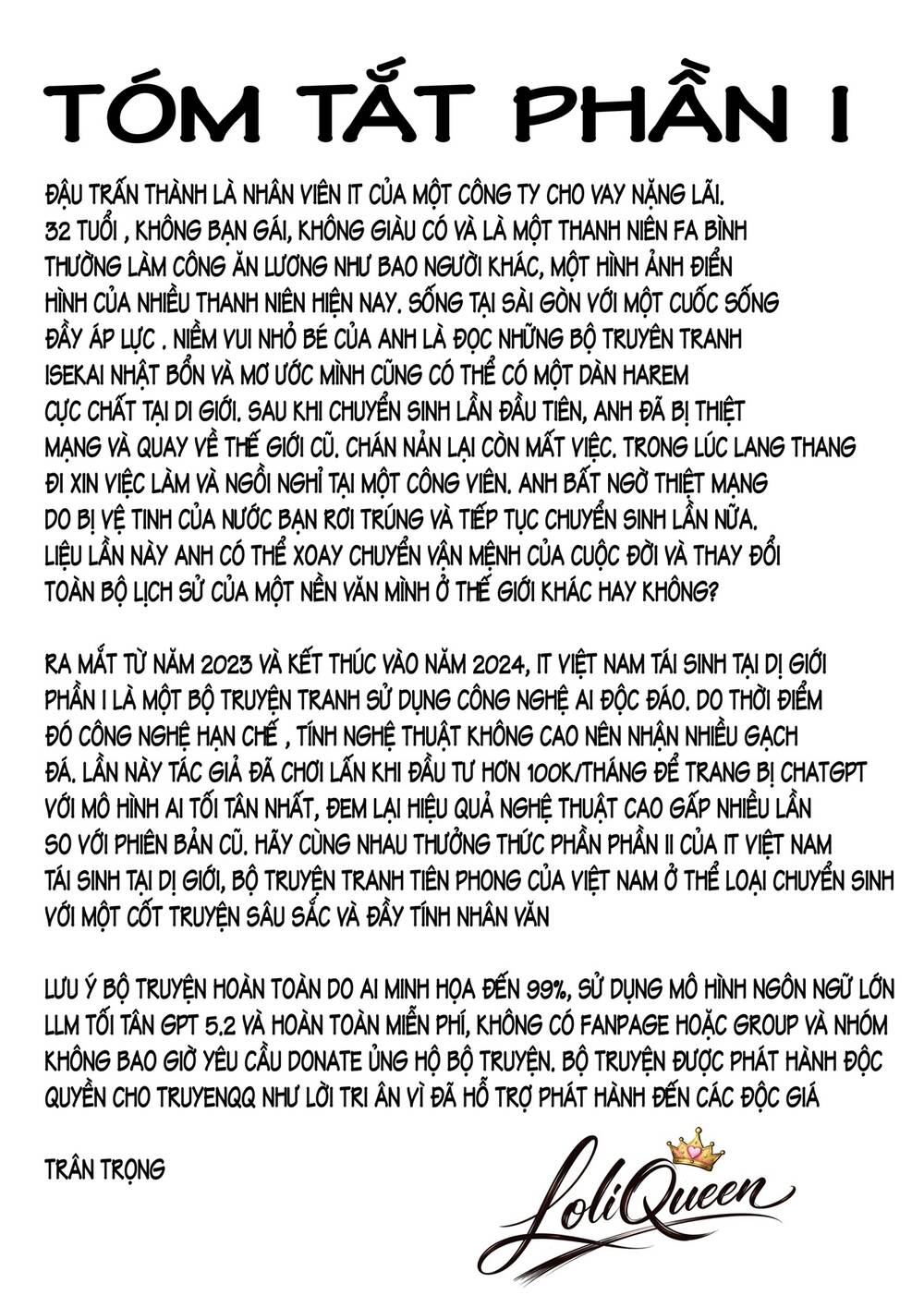 It Việt Nam Tái Sinh Tại Di Giới (Phần 2) Chap 1