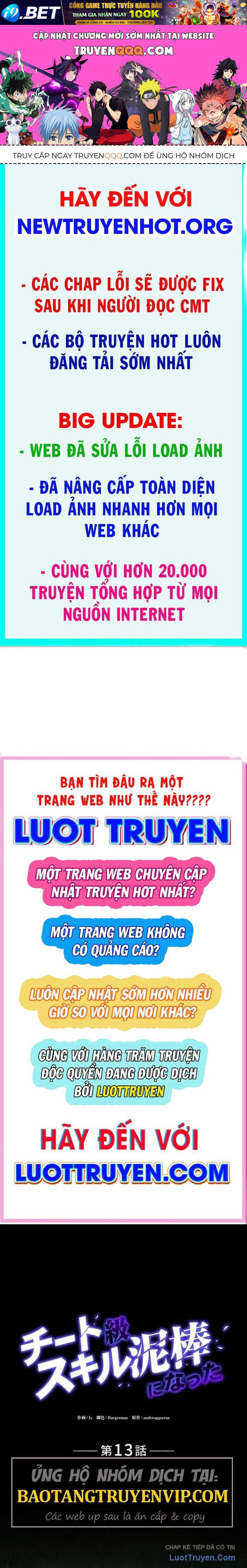 Siêu Trộm Kỹ Năng Cấp Cheat Chap 13 - Next Chap 12