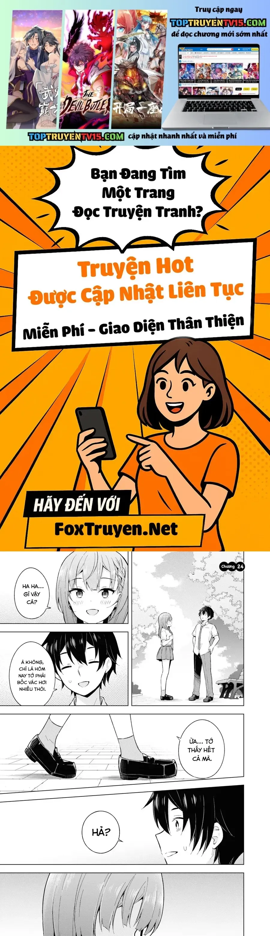 Chàng Trai Mơ Mộng Là Người Theo Chủ Nghĩa Hiện Thực [Chap 24] - Page 1