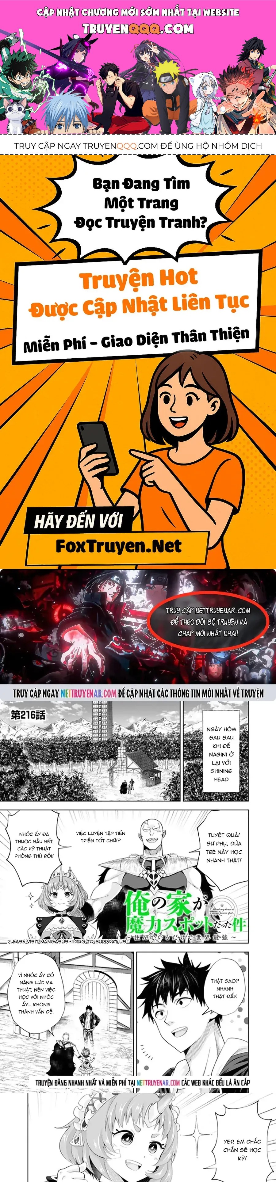 Ore No Ie Ga Maryoku Spot Datta Ken Sundeiru Dake De Sekai Saikyou [Chap 214-219] - Page 0