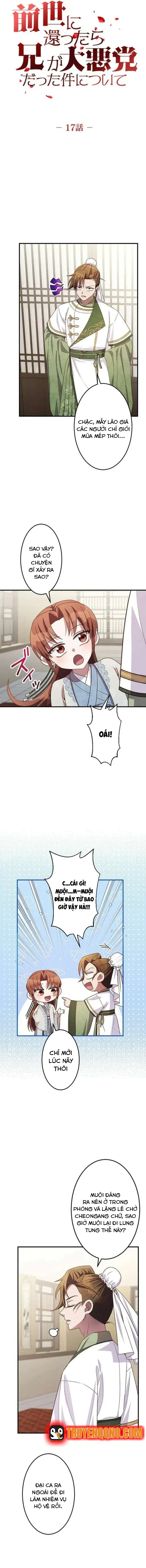 Trùng Sinh Về Kiếp Trước, Ta Phát Hiện Anh Trai Là Kẻ Đại Ác Nhân Chap 17 - Next Chap 16