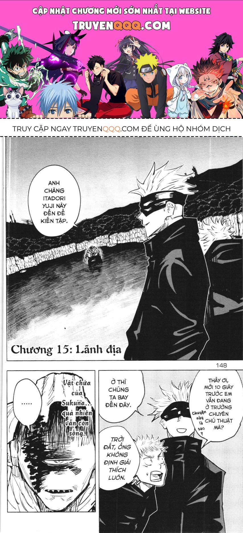 Chú Thuật Hồi Chiến (Nxb Kim Đồng) Chap 15 - Next Chap 14.1