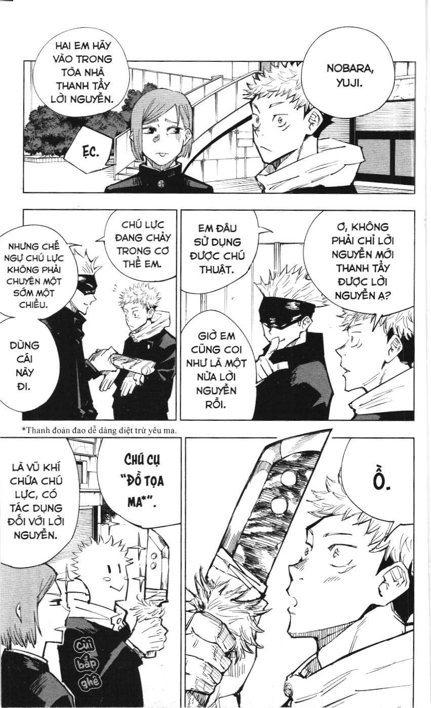 Chú Thuật Hồi Chiến (Nxb Kim Đồng) Chap 4 - Next Chap 3.8