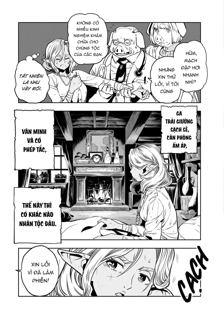 Orcsen Oukokushi ~Yaban Na Orc No Kuni Wa Ikanishite Heiwa Na Elf No Kuni Wo Yakiharau Ni Itatta Ka~ [Chap 1-4]