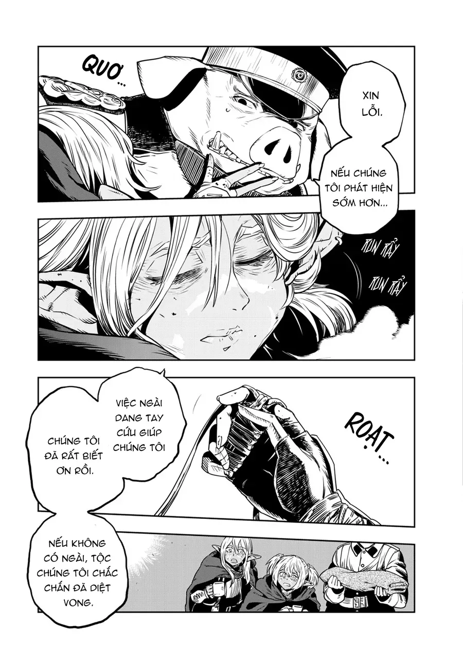 Orcsen Oukokushi ~Yaban Na Orc No Kuni Wa Ikanishite Heiwa Na Elf No Kuni Wo Yakiharau Ni Itatta Ka~ [Chap 1-4]