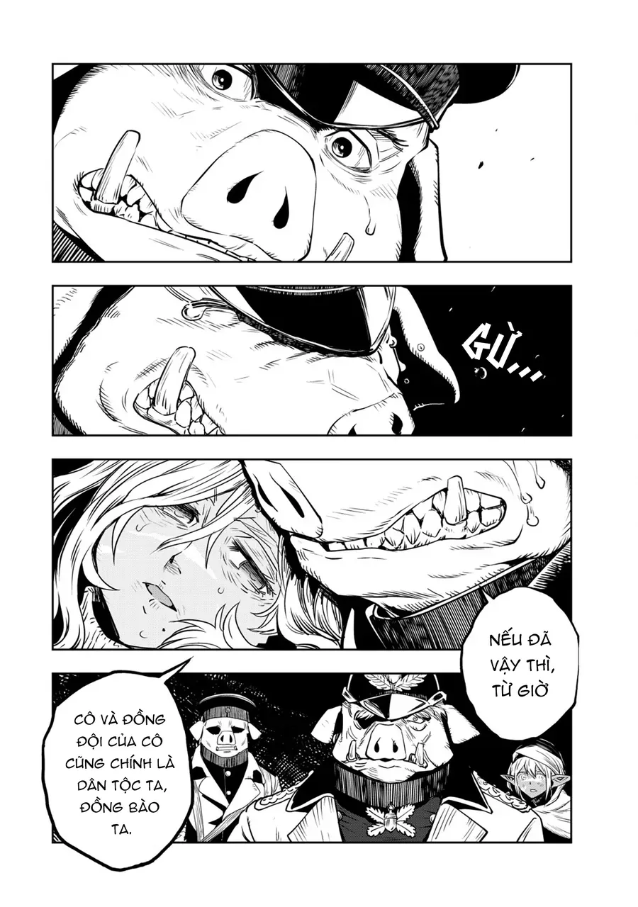 Orcsen Oukokushi ~Yaban Na Orc No Kuni Wa Ikanishite Heiwa Na Elf No Kuni Wo Yakiharau Ni Itatta Ka~ [Chap 1-4]