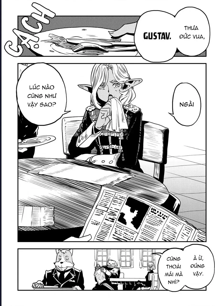 Orcsen Oukokushi ~Yaban Na Orc No Kuni Wa Ikanishite Heiwa Na Elf No Kuni Wo Yakiharau Ni Itatta Ka~ [Chap 1-4]