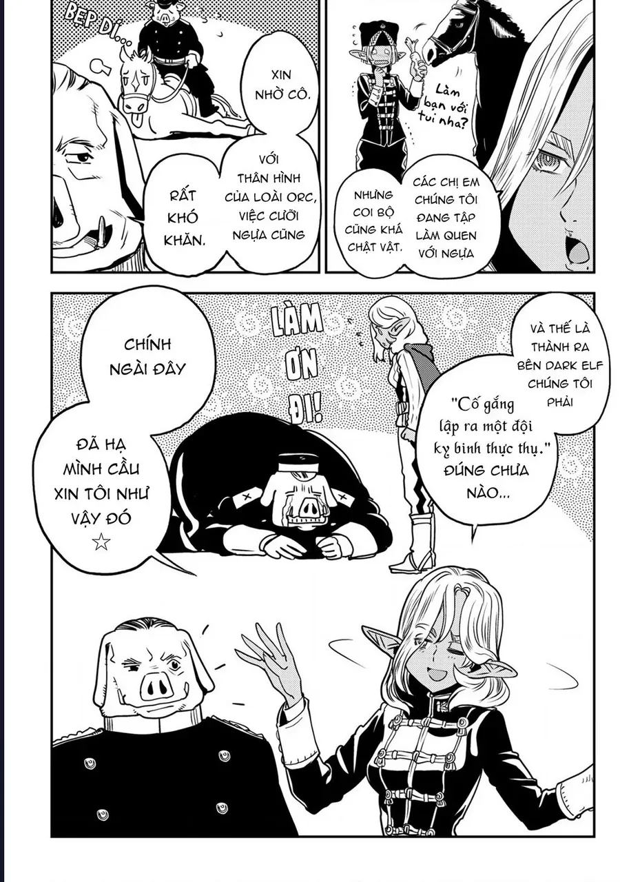 Orcsen Oukokushi ~Yaban Na Orc No Kuni Wa Ikanishite Heiwa Na Elf No Kuni Wo Yakiharau Ni Itatta Ka~ [Chap 1-4]