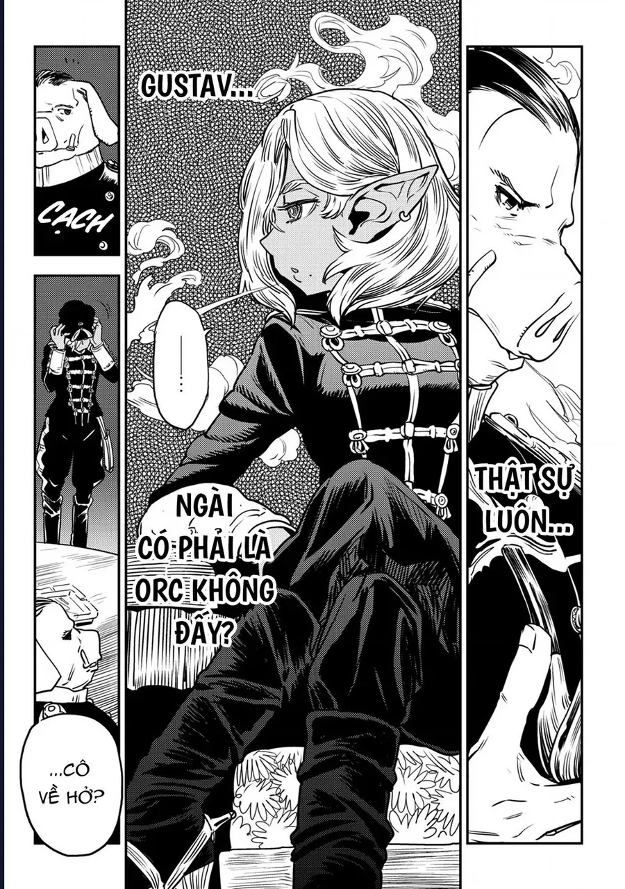 Orcsen Oukokushi ~Yaban Na Orc No Kuni Wa Ikanishite Heiwa Na Elf No Kuni Wo Yakiharau Ni Itatta Ka~ [Chap 1-4]