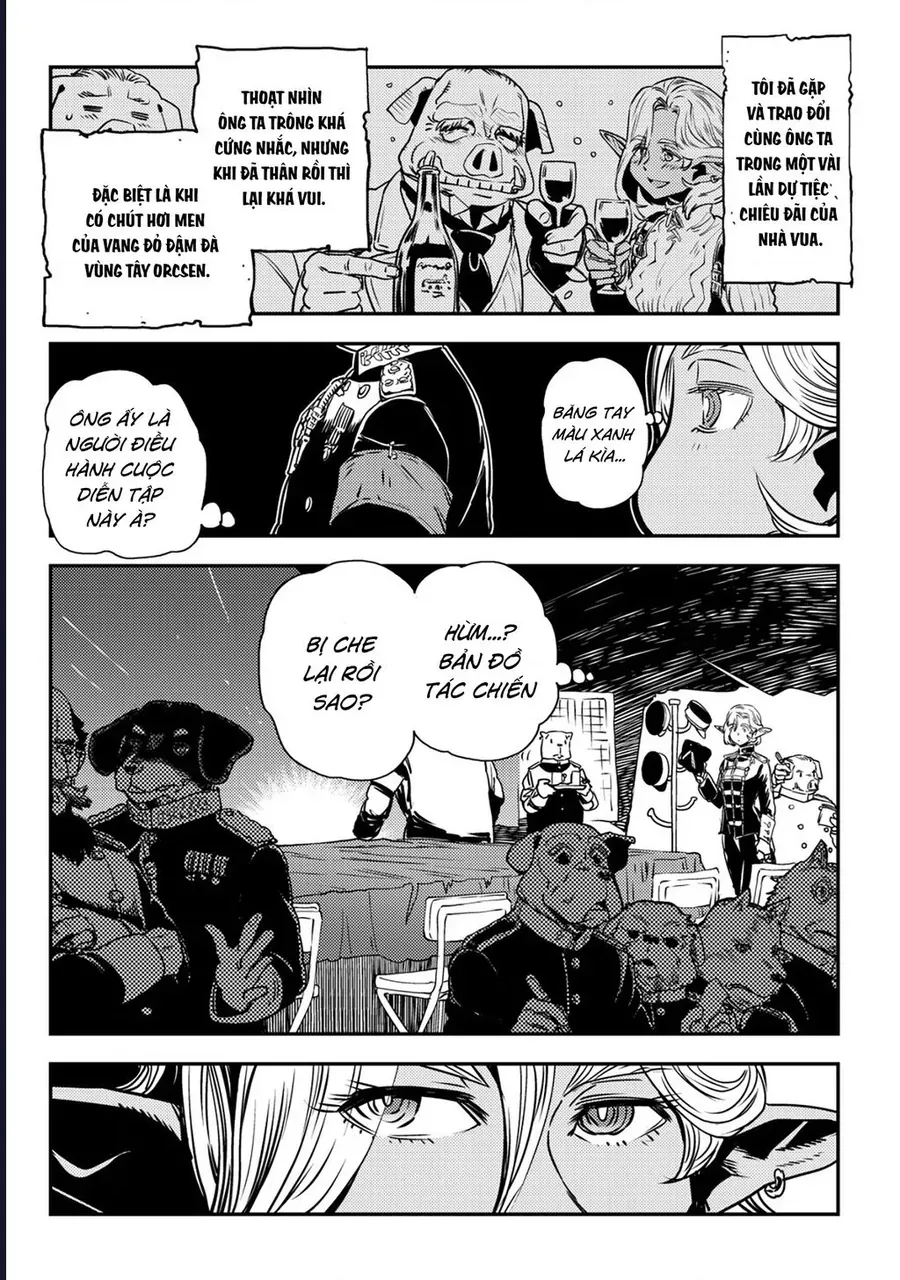 Orcsen Oukokushi ~Yaban Na Orc No Kuni Wa Ikanishite Heiwa Na Elf No Kuni Wo Yakiharau Ni Itatta Ka~ [Chap 1-4]