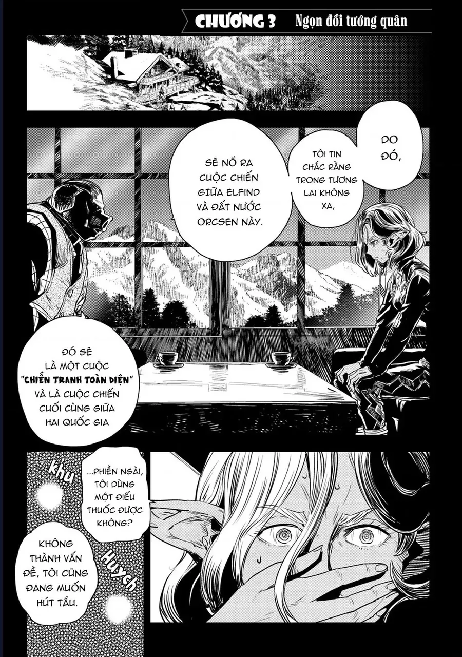 Orcsen Oukokushi ~Yaban Na Orc No Kuni Wa Ikanishite Heiwa Na Elf No Kuni Wo Yakiharau Ni Itatta Ka~ [Chap 1-4]