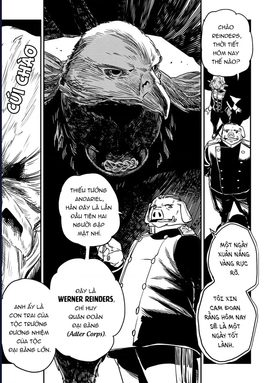 Orcsen Oukokushi ~Yaban Na Orc No Kuni Wa Ikanishite Heiwa Na Elf No Kuni Wo Yakiharau Ni Itatta Ka~ [Chap 1-4]