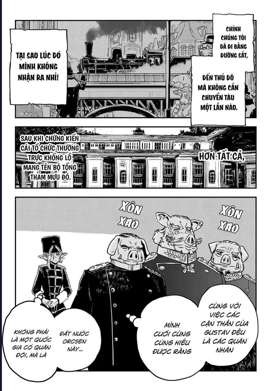 Orcsen Oukokushi ~Yaban Na Orc No Kuni Wa Ikanishite Heiwa Na Elf No Kuni Wo Yakiharau Ni Itatta Ka~ [Chap 1-4]