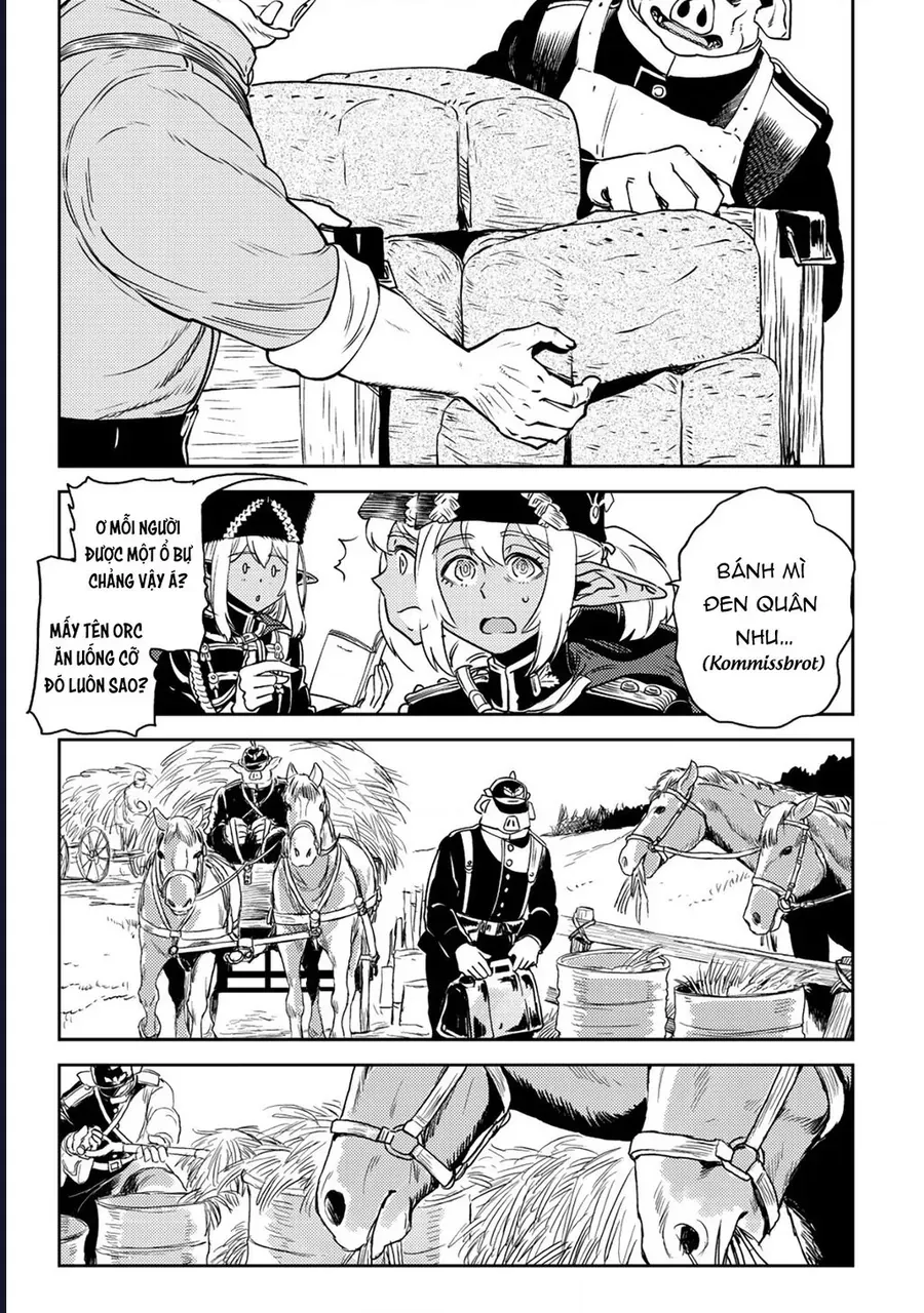 Orcsen Oukokushi ~Yaban Na Orc No Kuni Wa Ikanishite Heiwa Na Elf No Kuni Wo Yakiharau Ni Itatta Ka~ [Chap 1-4]
