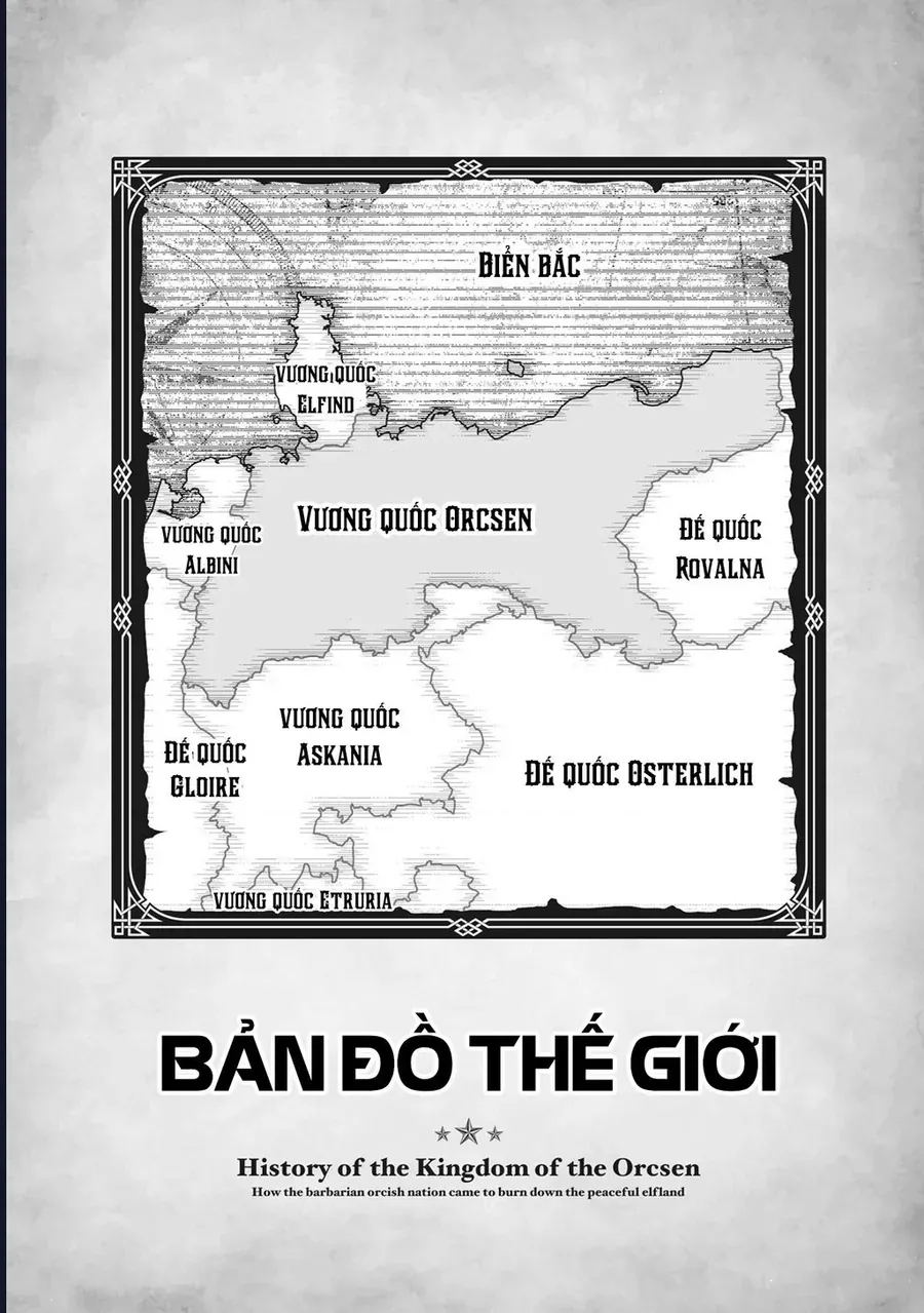 Orcsen Oukokushi ~Yaban Na Orc No Kuni Wa Ikanishite Heiwa Na Elf No Kuni Wo Yakiharau Ni Itatta Ka~ [Chap 1-4]