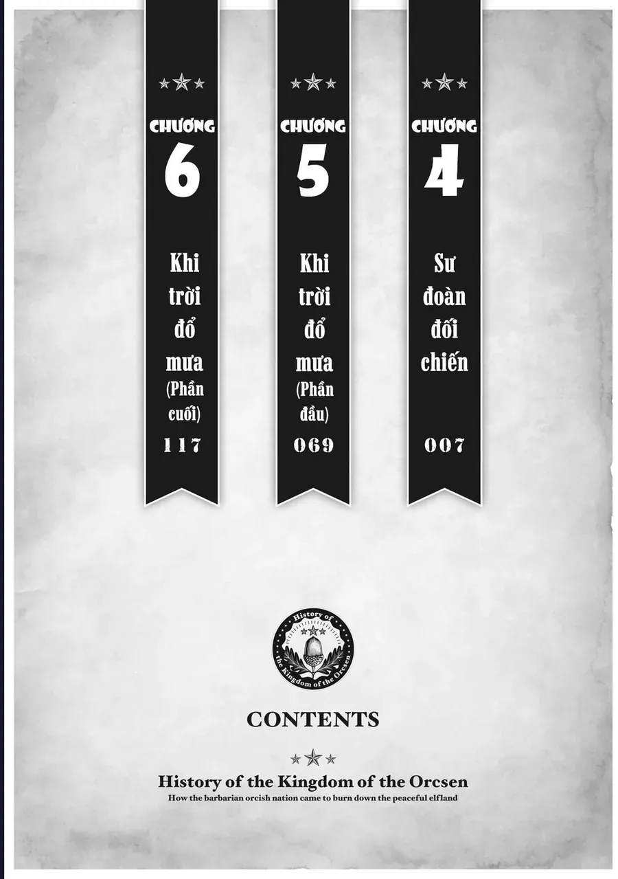 Orcsen Oukokushi ~Yaban Na Orc No Kuni Wa Ikanishite Heiwa Na Elf No Kuni Wo Yakiharau Ni Itatta Ka~ [Chap 1-4]