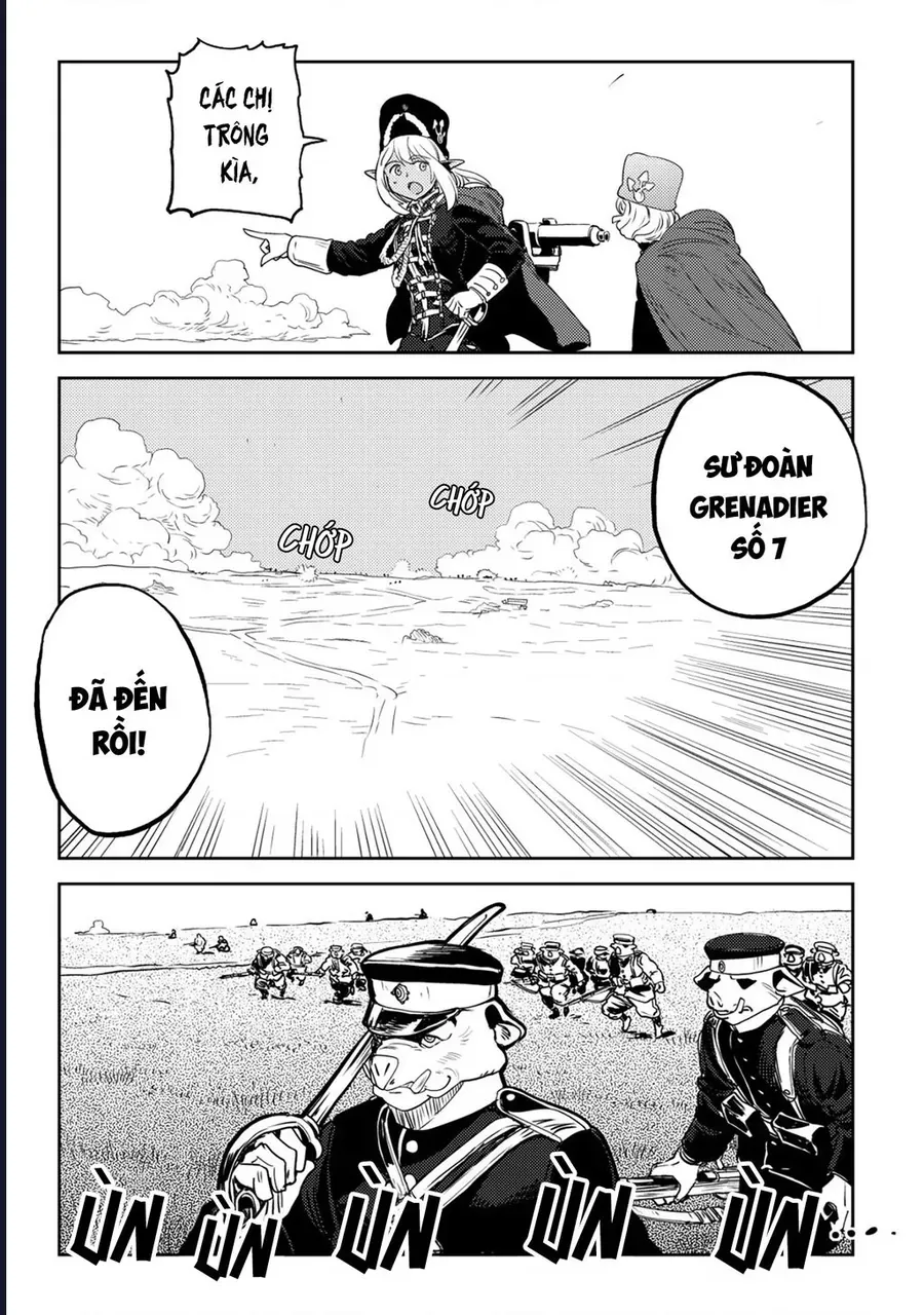 Orcsen Oukokushi ~Yaban Na Orc No Kuni Wa Ikanishite Heiwa Na Elf No Kuni Wo Yakiharau Ni Itatta Ka~ [Chap 1-4]