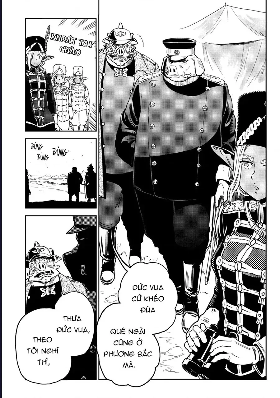 Orcsen Oukokushi ~Yaban Na Orc No Kuni Wa Ikanishite Heiwa Na Elf No Kuni Wo Yakiharau Ni Itatta Ka~ [Chap 1-4]