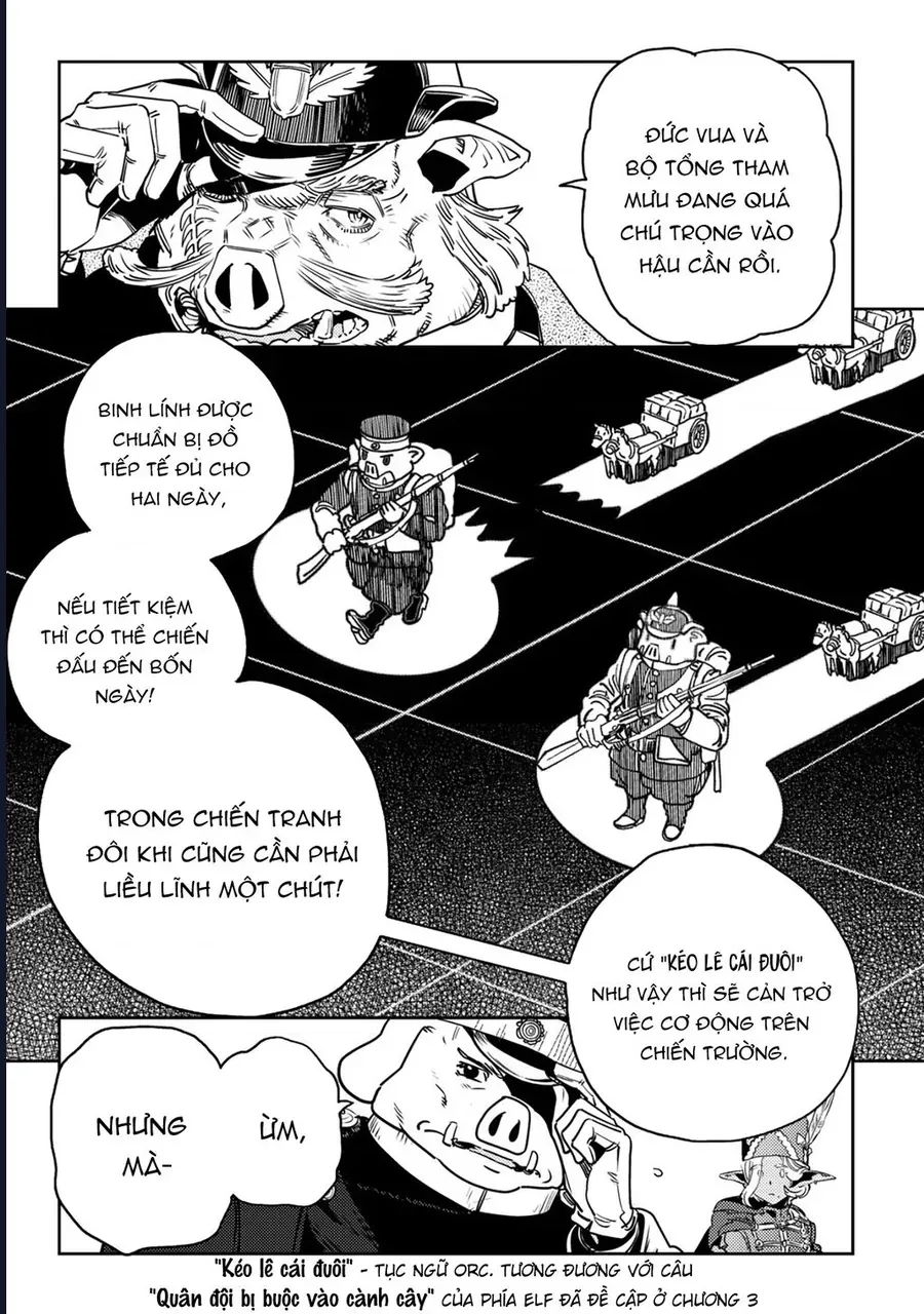 Orcsen Oukokushi ~Yaban Na Orc No Kuni Wa Ikanishite Heiwa Na Elf No Kuni Wo Yakiharau Ni Itatta Ka~ [Chap 1-4]