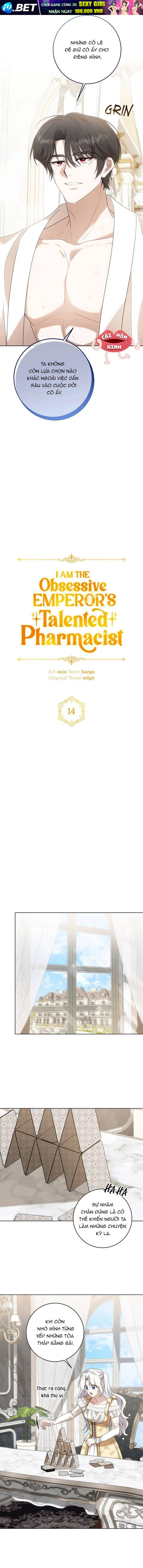 Nữ Dược Sư Của Vị Hoàng Đế Si Tình Chap 14 - Next Chap 13