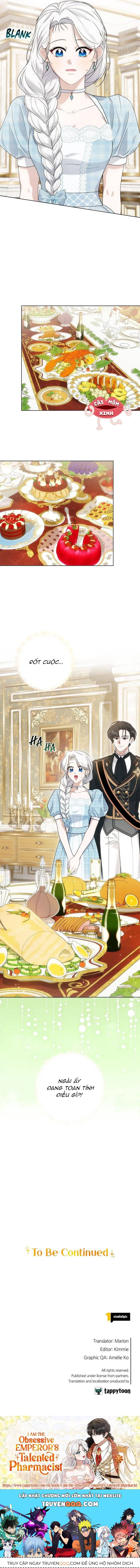 Nữ Dược Sư Của Vị Hoàng Đế Si Tình Chap 14 - Next Chap 13