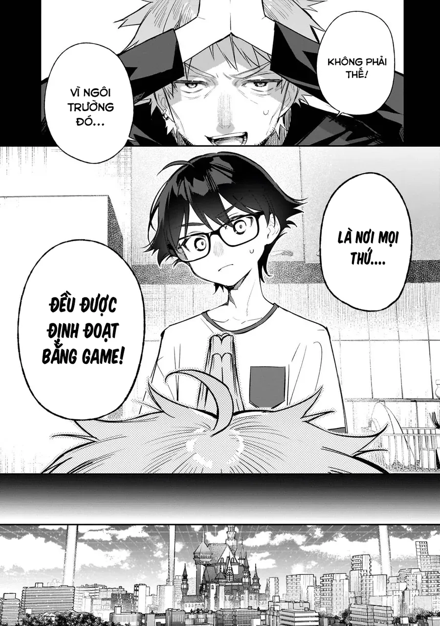 Tôi Là Đạo Diễn Của Trận Chiến Đấu Trí Học Đường! ~Kịch Bản Nhân Vật Chính Vô Song Được Gã Quần Chúng Tự Xưng Dàn Dựng Từ Bóng Tối~ Chap 1