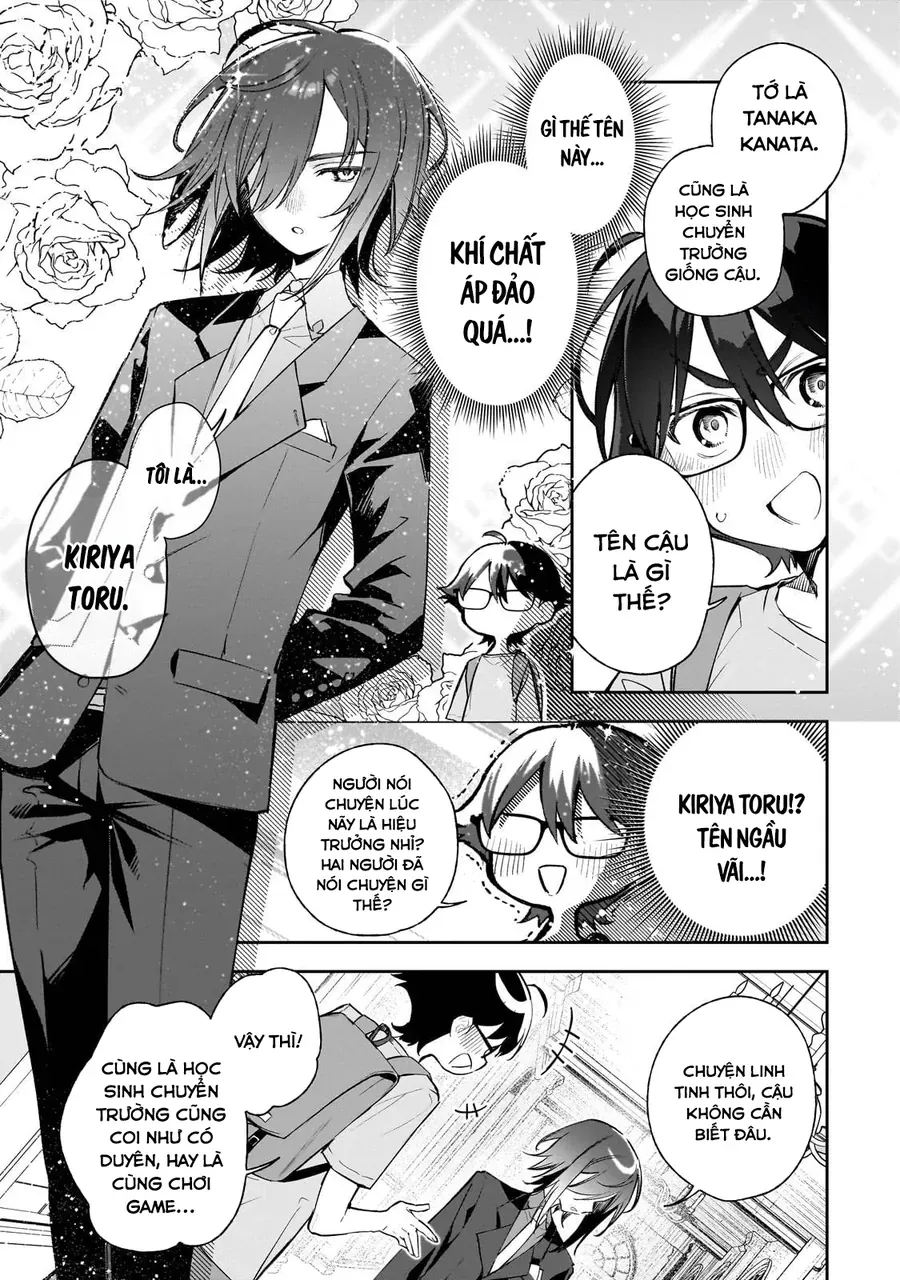 Tôi Là Đạo Diễn Của Trận Chiến Đấu Trí Học Đường! ~Kịch Bản Nhân Vật Chính Vô Song Được Gã Quần Chúng Tự Xưng Dàn Dựng Từ Bóng Tối~ Chap 1